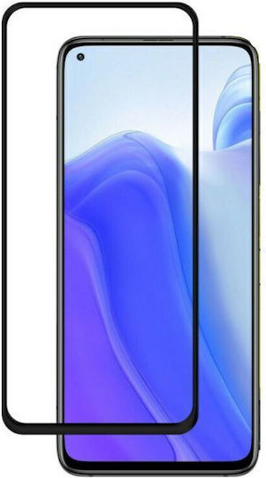 5D Full Glue Full Face Tempered Glass Black (Redmi Note 9T)