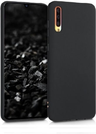 Soft Back Cover Σιλικόνης Μαύρο (Galaxy A70)