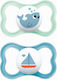 Mam Orthodontic Pacifiers Silicone Shark / Litt...