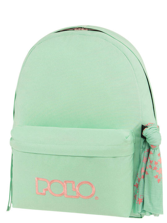 Polo Scarf School Bag Backpack Elementary, Elementary in Turquoise color 20lt 2024