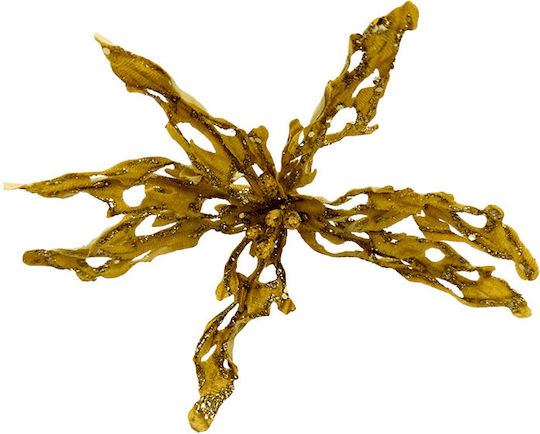 Artificial Decorative Branch Gold 26cm TnS