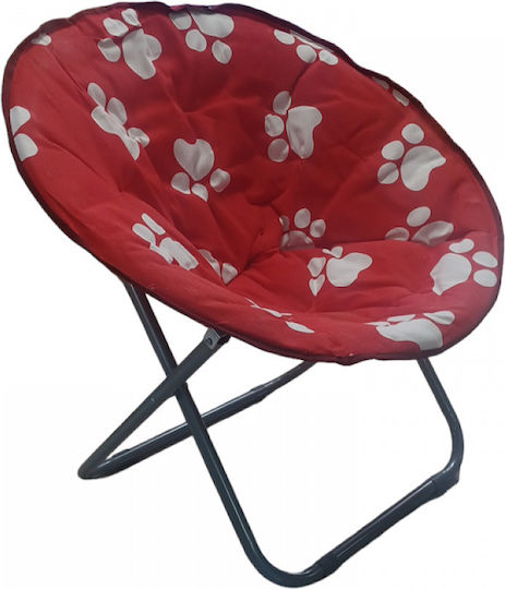 Chair Beach Aluminium Red Waterproof