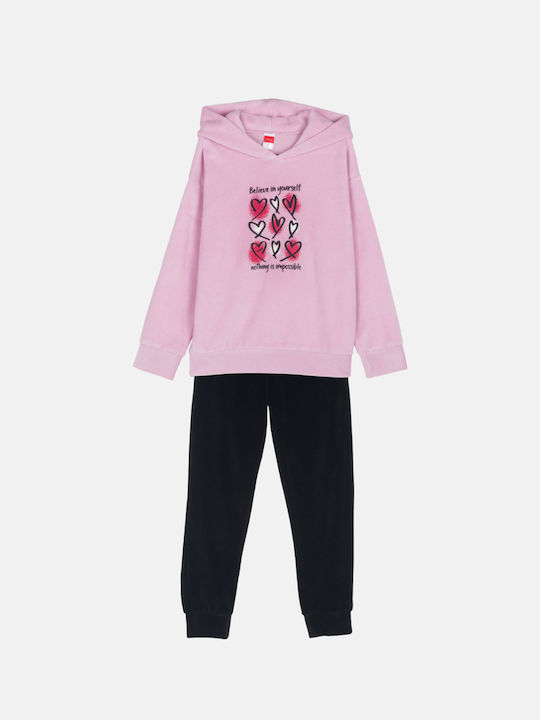 Joyce Kids Sweatpants Set Lilac