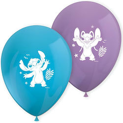 Set of 8 Balloons Lilo & Stitch