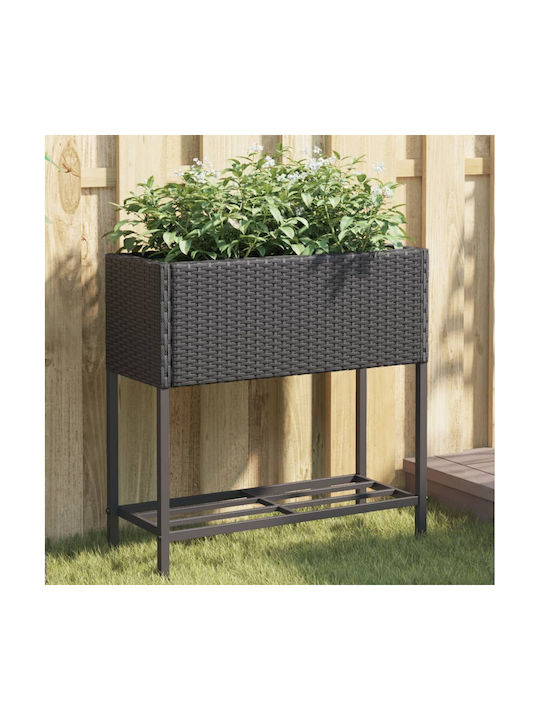 vidaXL Planter Box in Black Color 366387