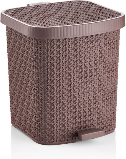 Viosarp Plastic Perie de toaletă 8lt Maro