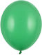 Set of 10 Balloons Latex Green 30cm