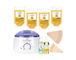Hair Removal Kit Sensopro Milano 4 Wax Packs