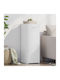 Living Room Cabinet Made of Particle Board White 30x42.5x93cm