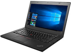 Lenovo ThinkPad T460 Gradul de recondiționare Traducere în limba română a numelui specificației pentru un site de comerț electronic: "Magazin online" 14" (Core i5-6300U/4GB/256GB SSD/W10 Pro)