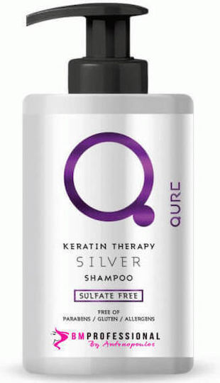 Qure Sampon Keratin Therapy Pentru Păstrarea Culorii Pentru Păr Vopsit 300ml