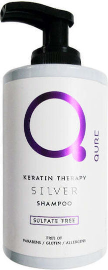 Qure Keratin Therapy Σαμπουάν Διατήρησης Χρώματος για Βαμμένα Μαλλιά 300ml
