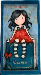 Santoro Kinder-Strandtuch Rot Santoro 150x75cm