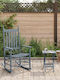 Garden & Outdoor Furniture Sets Living Room Set 2 Pieces Gray