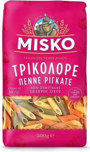Misko Πένες Ριγκάτε Λαχανικών 500gr