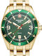 Swiss Alpine Military by Grovana Men's Watch 42mm Battery with Gold Metal Bracelet