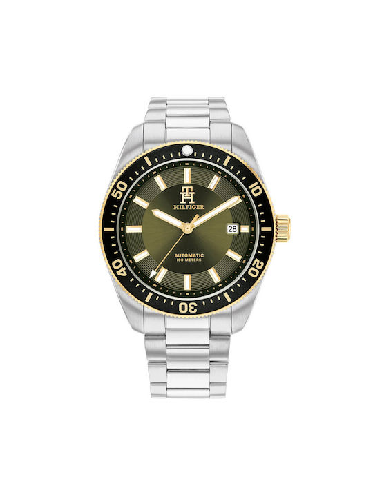 Tommy Hilfiger Watch Automatic with Silver Metal Bracelet
