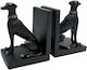 Book End Holder in Black Colour 10x14x19cm 2 Pieces