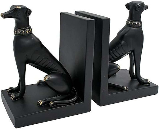 Book End Holder in Black Colour 10x14x19cm 2 Pieces