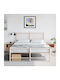 Noptiere Roz 2buc 36x39x43.5cm