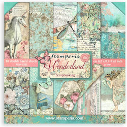 Stamperia Scrapbooking Leaves 10 Sheets 10pcs