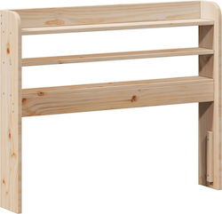 vidaXL Κεφαλάρι Κρεβατιού Ξύλινο Μπεζ 85x82cm