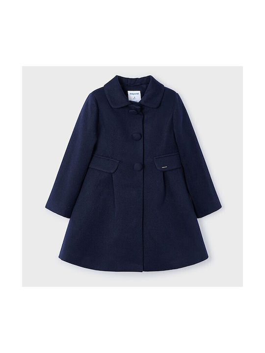 Mayoral Kids Coat Blue