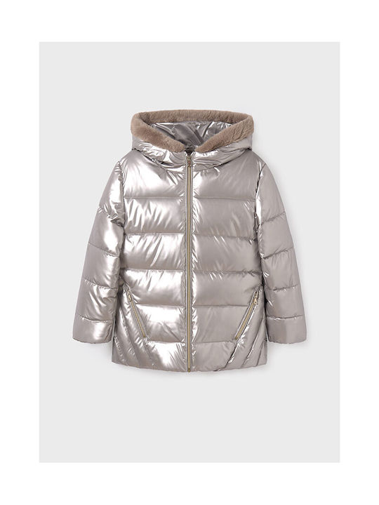 Mayoral Kinderjacke mit Kapuze Gold