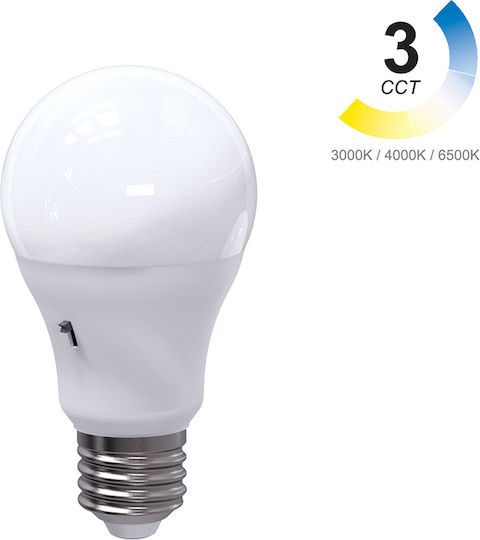 Band Bec LED 10W pentru Soclu E27 și Formă A60 Alb cald 1060lm
