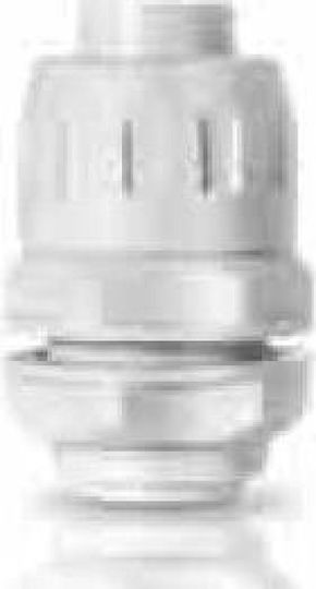 Panafix Electrical Conduit Connector with Diameter 12mm made of Plastic 08-00521