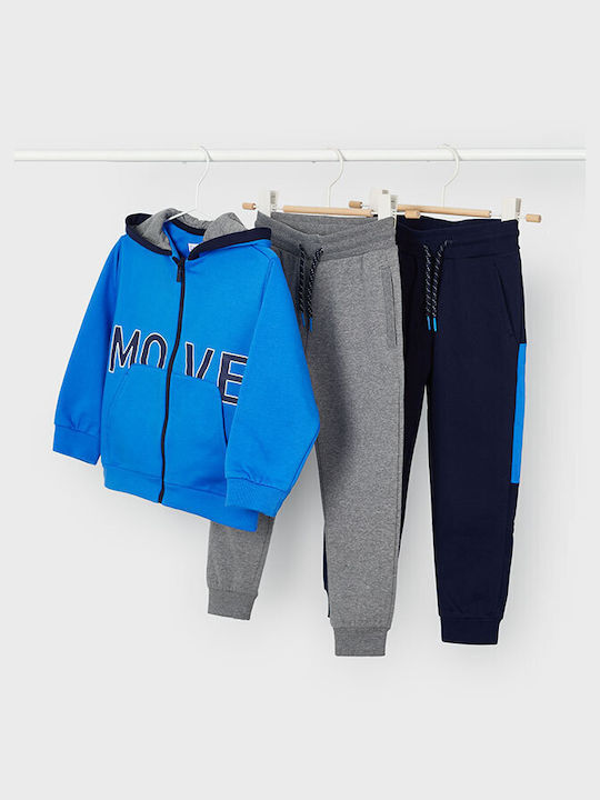 Mayoral Kids Sweatpants Set Blue