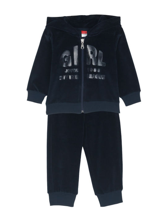 Joyce Kids Sweatpants Set Blue