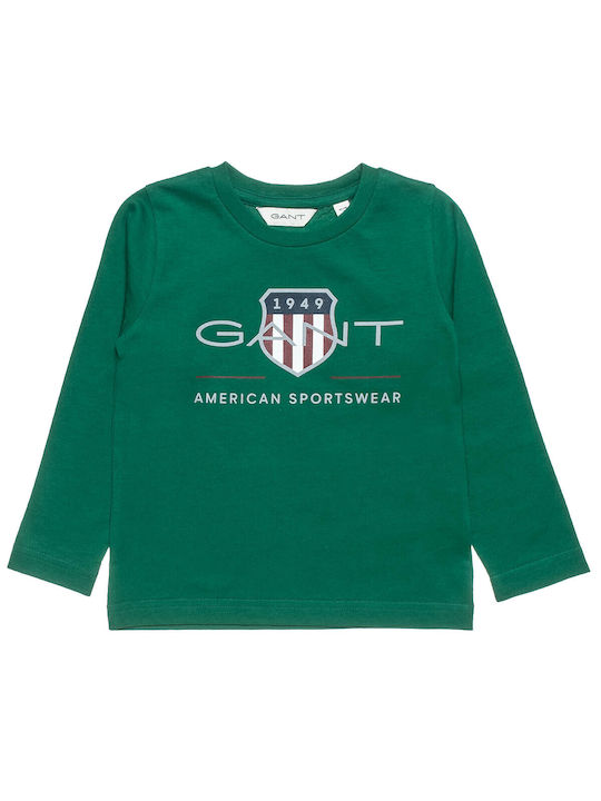 Alouette Kids Blouse Long Sleeve Green