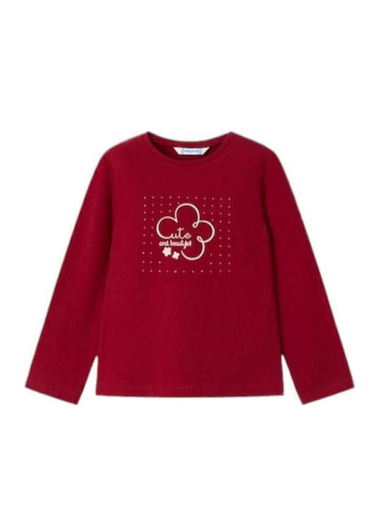 Mayoral Kinderoberteile Langärmelig Rote Cute