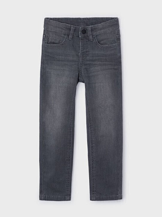 Kinder Schlaghose Jeans Schwarz