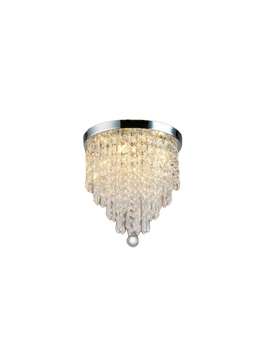 Crystal Ceiling Light 4-light Flush Mount G9 Base 4-light 220-240v