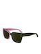 Calvin Klein Women's Sunglasses with Green Plastic Frame and Green Lens CKJ24606S 661