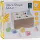 Classic World Shape Sorting Toy Mara made of Wood for 12++ Months