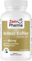 Zein Pharma Зелено кафе 450 мг 90 капсули Zein Pharma Зелено кафе 450 мг 90 капсули