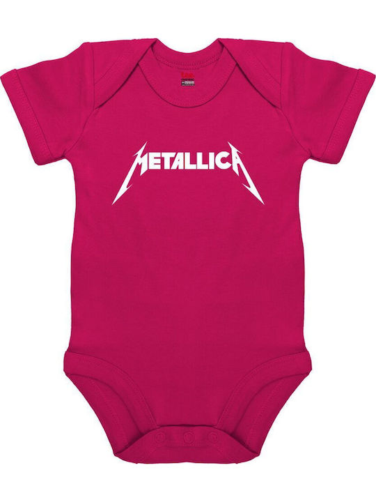 Koupakoupa Metallica Short-Sleeved Pink