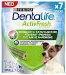 Purina Dentalife Activfresh Dental Dog Treats against Bad Breath for Small Breeds 7pcs