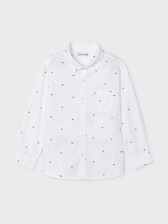 Mayoral Kids Shirt White