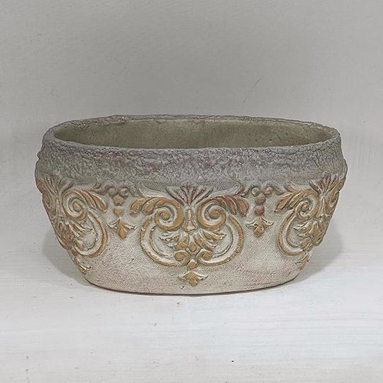 Κασπώ Τσιμεντένιο Μπεζ 21.5x13x11εκ. 3τμχ