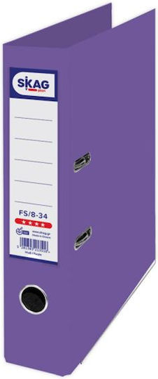 Skag Binders 8/34 for Paper A4 Purple System P.p 1pcs