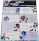 Gim Notebook Labels Sonic 2pcs