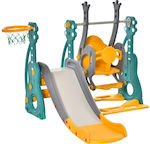 Swing Slide Set Kids Climbing Slide Safe Basketball Hoop Espagne 001