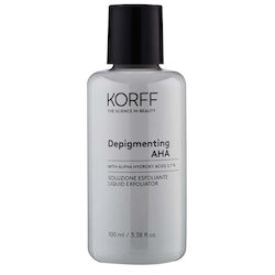Korff Depigmenting Aha Liquid Exfoliator Υγρό Απολέπισης 100ml