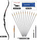 Archery Set Recurve Bow Hunting Kit 30lbs Set3