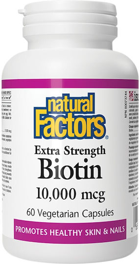 Natural Factors Biotin 10000 Mcg 60 Capsules