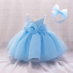 TakTakBaby Light Blue Baptism Dress